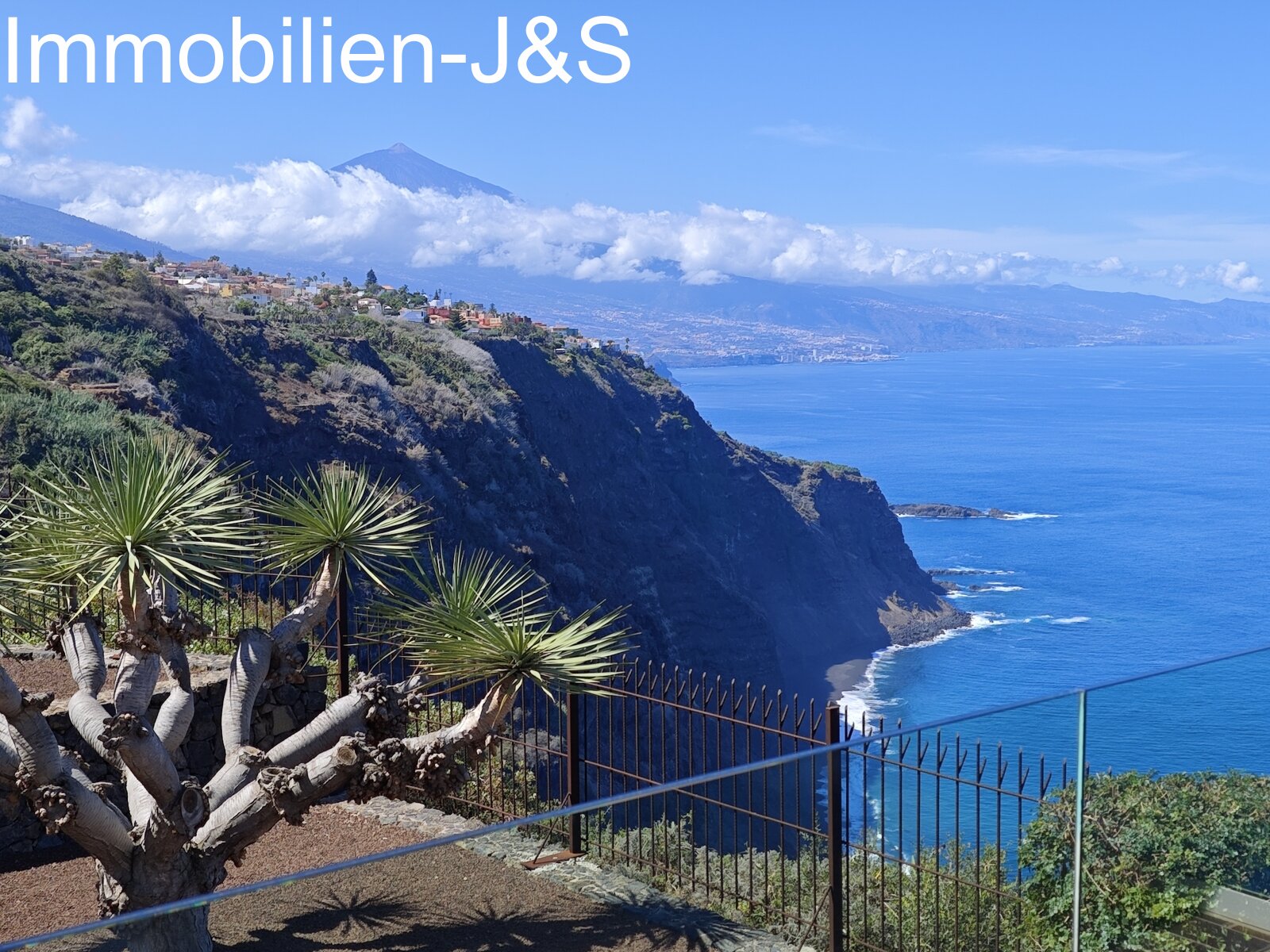 Teide von der Terrasse