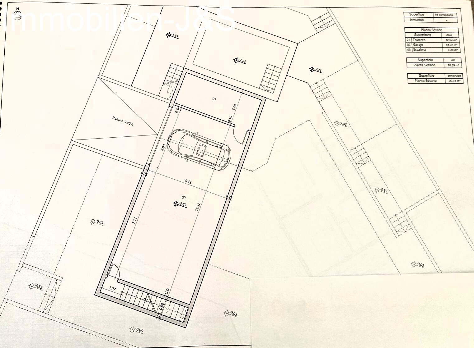 Plan Untergeschoß