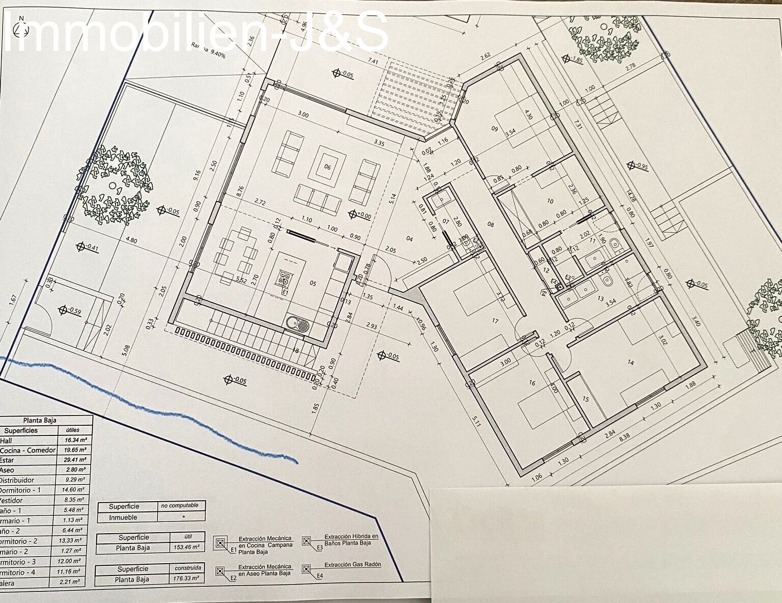 Plan Erdgeschoß