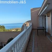 Balcony in front of the kitchen